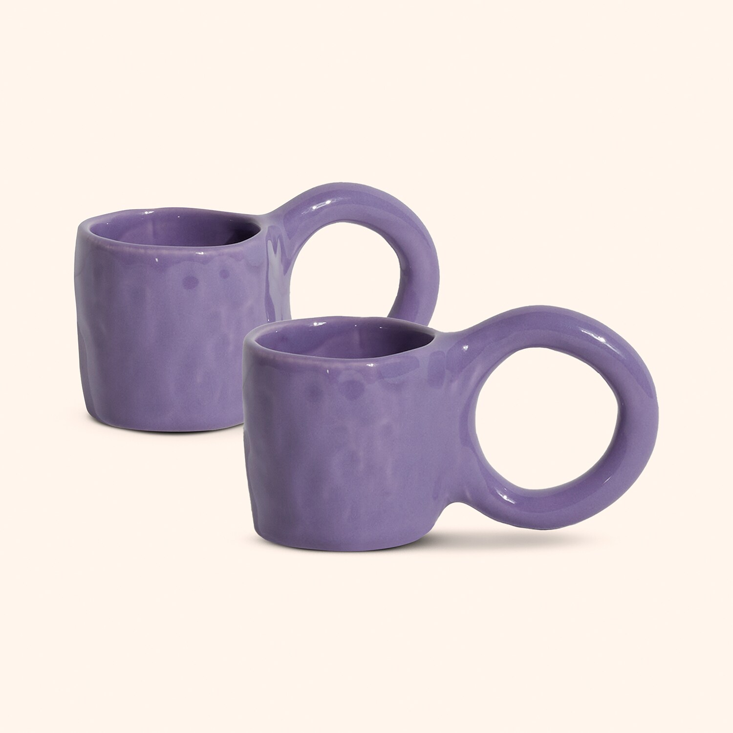 Lot de 2 Tasses à café Donut de Pia Chevalier